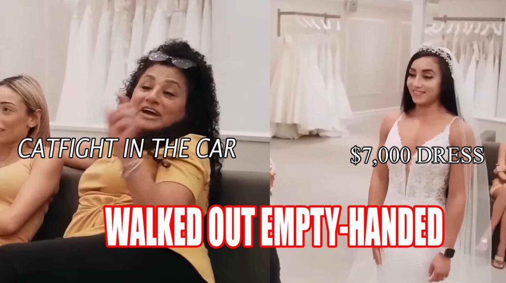 Picky Bride Refuses $7,000 Dream Dress, Sparking a "Catfight" With Her Exhausted Sister!