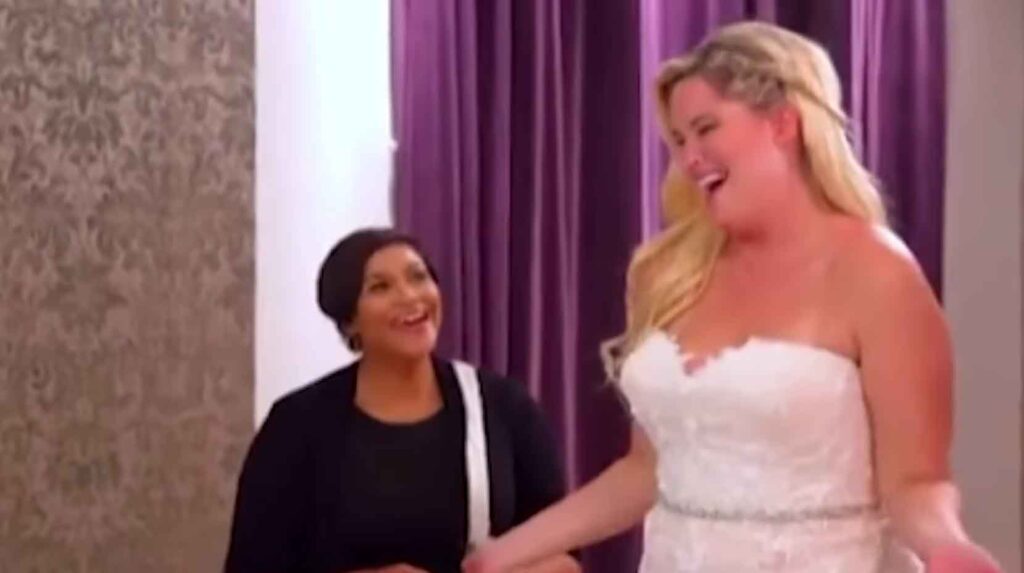 Authentic joy. The moment a bride sheds societal expectations and chooses a dress that reflects her true self